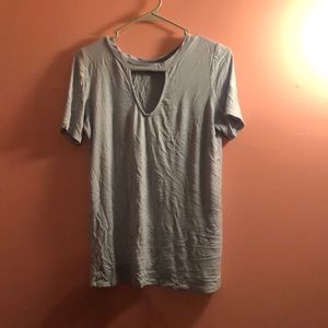 Promesa Size Small Baby Blue Top